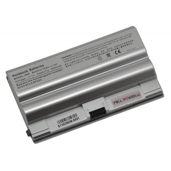 Sony Vaio VGN-FZ91NS baterie 5200mAh Li-ion 11,1V články SAMSUNG