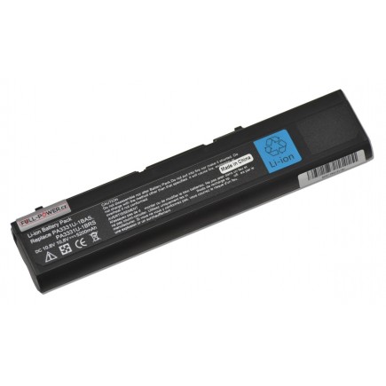 Toshiba kompatibilní PA3331U-1BAS baterie 5200mAh Li-ion 10,8V články SAMSUNG