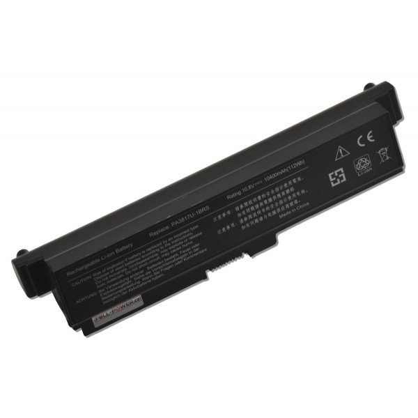 Toshiba kompatibilní PA3634U-1BAS baterie 10400mAh Li-ion 11,1V články SAMSUNG