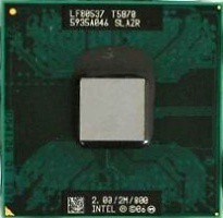 Procesor Intel(R) Core(TM)2 Duo CPU T5870 @ 2.00GHz pro notebook ...