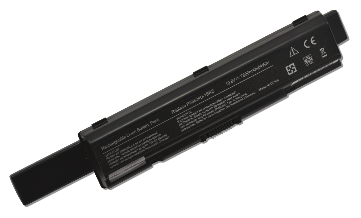 Baterie Toshiba SATELLITE A300-0G6 7800mah Li-ion 10,8V černá - Výměna ...