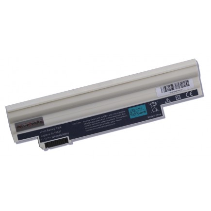Acer ASPIRE ONE D257-13485 Baterie pro notebook laptop 5200mAh bílá