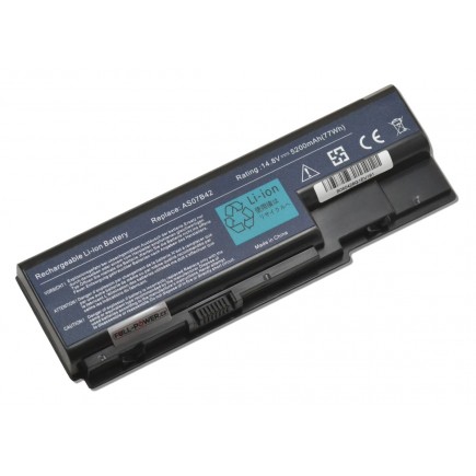 Acer ASPIRE 7540-5980 baterie 5200mAh Li-ion 14,8V články SAMSUNG