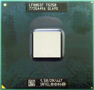Procesor Intel(R) Core(TM)2 Duo CPU T5250 @ 1.50GHz pro notebook ...