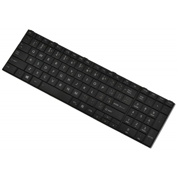 Toshiba SATELLITE C55-A-14F Klávesnice Keyboard pro Notebook Laptop Česká Czech