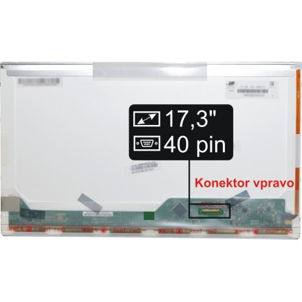 Packard Bell LS11-HR-854CZ LCD Displej, Display pro Notebook Laptop - Lesklý