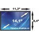 Asus M9A LCD Displej, Display pro Notebook Laptop Lesklý