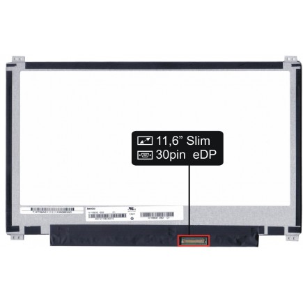 Displej na notebook Asus E200HA-FD0079TS Display 11,6“ LED 30pin eDP - Matný