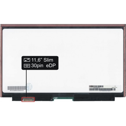 Displej na notebook Sony Vaio SVP11216PXB Display 11,6 LED 30pin eDP FHD nedotykový - Matný