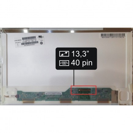 Displej na notebook Fujitsu Lifebook PH540/1A Display 13,3“ 40pin HD LED - Matný
