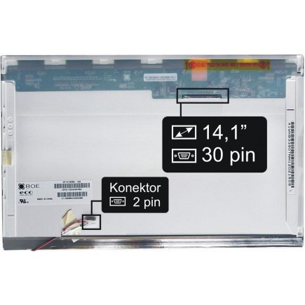 Displej na notebook Acer Aspire 3680-2974 Display 14,1“ 30pin WXGA CCFL - Matný
