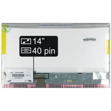 Displej na notebook HP Compaq Presario CQ42-231TU Display 14“ 40pin HD LED - Matný