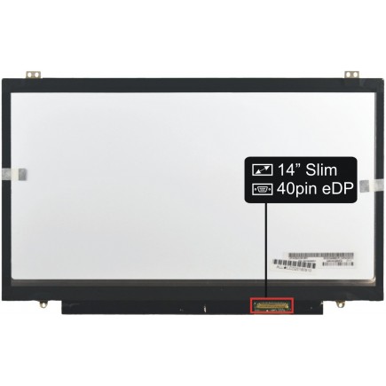 Displej na notebook Lenovo ThinkPad X1 Carbon 20A7003BUS Display 14" QHD LED Slim 40pin - Matný