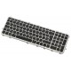 HP TouchSmart 15-J klávesnice na notebook CZ/SK Podsvícená Stříbrný rámeček