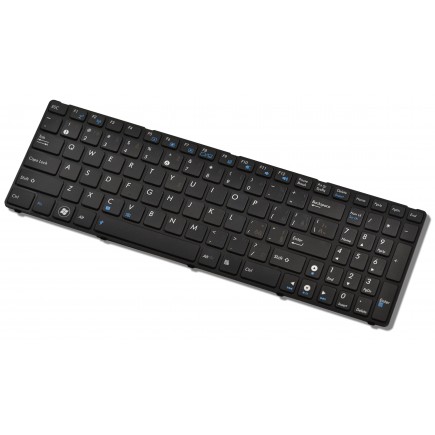 Asus F55VD klávesnice na notebook CZ/SK Černá s rámečkem (Špatný potisk CZ/SK)