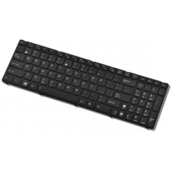 Asus A72JR klávesnice na notebook CZ/SK Černá s rámečkem (Špatný potisk CZ/SK)