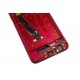 Honor 8X Červený (Red) LCD displej + dotyková plocha + rámeček, OEM