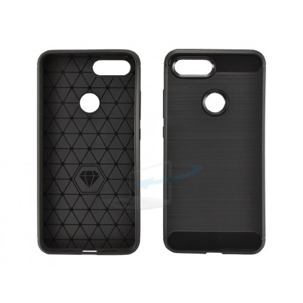 Pouzdro na Huawei Honor 9 Lite Carbon černé