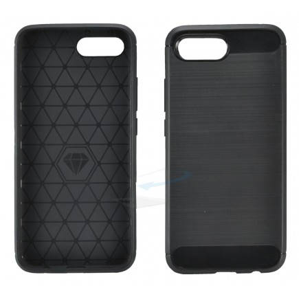 Pouzdro na Huawei P20 Lite Carbon černé