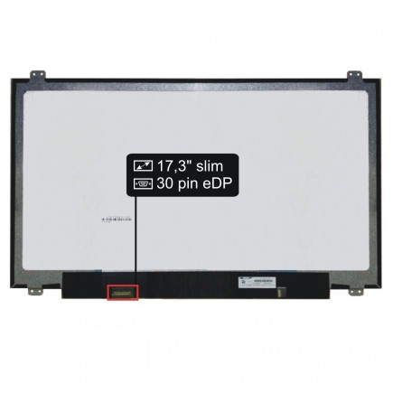 Displej na notebook Acer Aspire 5 A517-51GP-830Y Display LCD 17,3" FHD LED 30 pin eDP Slim IPS - Matný