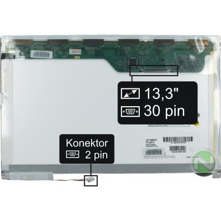 Sony Vaio VGN-C2S/P LCD Displej, Display pro Notebook Laptop 30 Pin - Lesklý