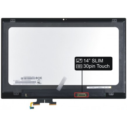 Acer Aspire V5-471-6886 LCD Display 14" LED 30pin eDP dotykový FHD bez rámečku