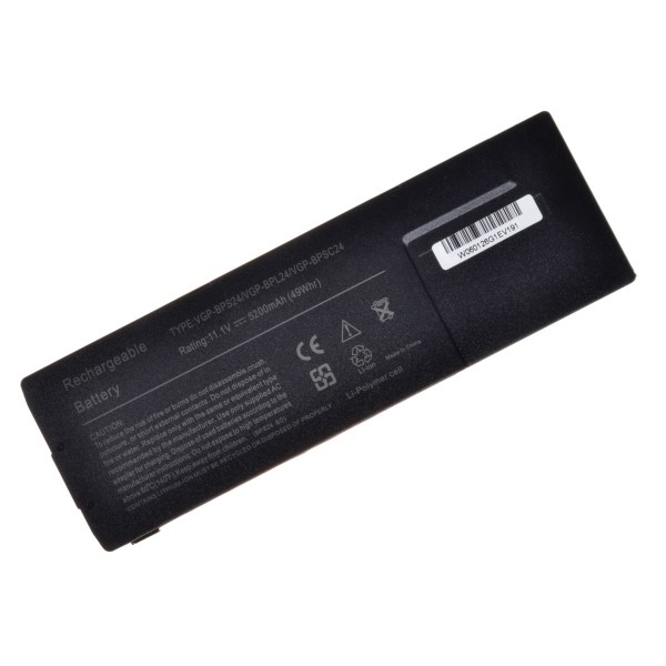 Sony Vaio VPC-SB37GH/B baterie 5200mAh Li-ion 11,1V černá