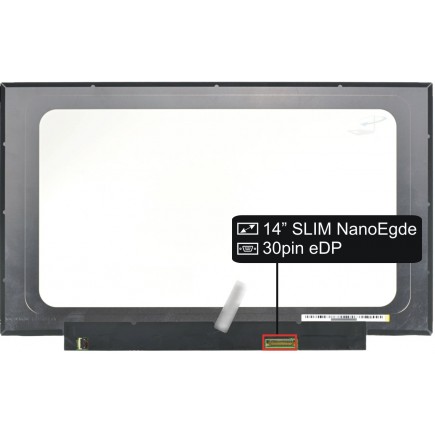 Displej na notebook Acer TravelMate X3 TMX314-51-M-590N 14“ 30pin FHD LED Slim IPS NanoEdge - Matný