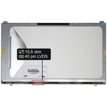 Displej na notebook Toshiba Satellite PRO R850-15Z Display 15,6“ 40pin HD LED Slim Mini - Matný