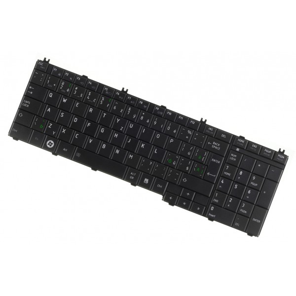 Toshiba kompatibilní 6037B0047818 klávesnice na notebook CZ/SK černá