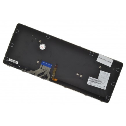 HP EliteBook Folio 1040 G2 klávesnice na notebook CZ/SK stříbrná, podsvícená