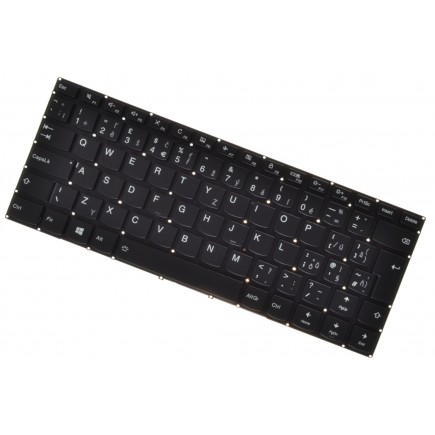 Lenovo IdeaPad Yoga 510-14ISK klávesnice na notebook CZ/SK černá, podsvícená
