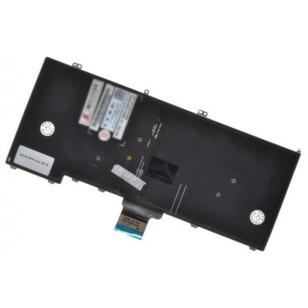 Dell kompatibilní 04380Y klávesnice na notebook CZ/SK černá, podsvícená