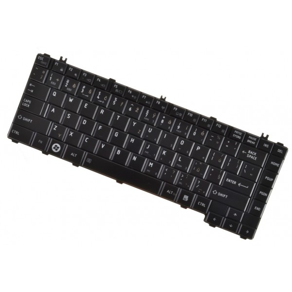 Toshiba kompatibilní 9Z.N4XSV.C01 klávesnice na notebook CZ/SK černá