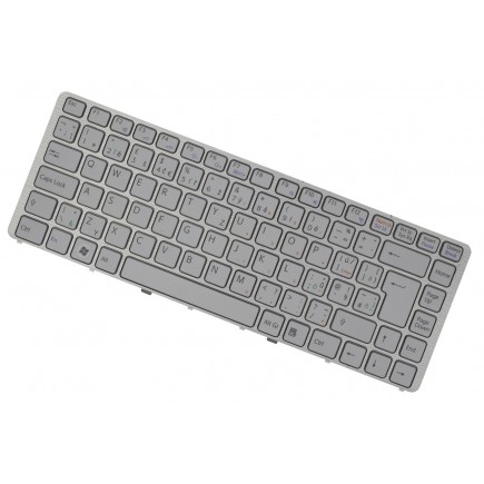 Sony Vaio VGN-NW2E klávesnice na notebook Stříbrný rámeček CZ/SK