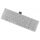 Kompatibilní 6037B0068605 klávesnice na notebook, s rámečkem CZ/SK Bílá