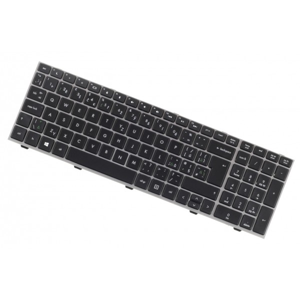 HP ProBook 4545s klávesnice na notebook Stříbrný rámeček CZ/SK