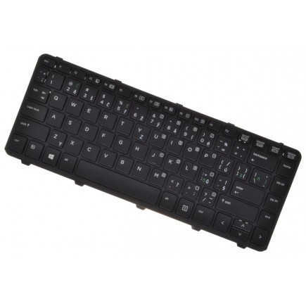 HP ProBook 430 G1 klávesnice na notebook s rámečkem černá CZ/SK
