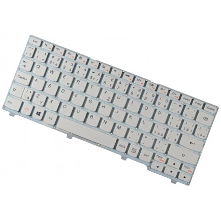 Lenovo 100S-11IBY klávesnice na notebook CZ/SK Bílá Bez rámečku