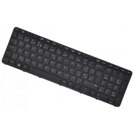 HP ProBook 450 G4 klávesnice na notebook Černá S rámečkem CZ/SK