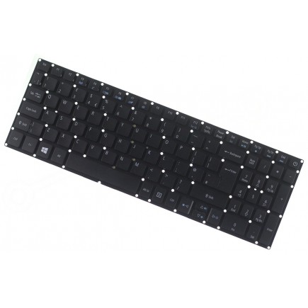 Acer Aspire E5-575G Klávesnice UK Černá Bez rámečku