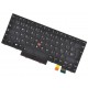 Lenovo ThinkPad T480 klávesnice na notebook CZ/SK Černá s rámečkem, Podsvícená, Trackpoint