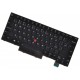 Lenovo ThinkPad T480 klávesnice na notebook CZ/SK Černá s rámečkem, Podsvícená, Trackpoint