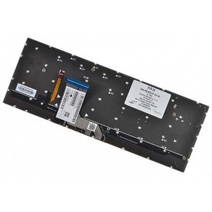 HP Spectre x360 15-ap klávesnice na notebook CZ/SK Stříbrná, Bez rámečku, Podsvícená