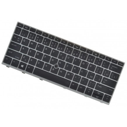 HP EliteBook 735 G5 klávesnice na notebook CZ/SK stříbrný rámeček, podsvícená, Trackpoint