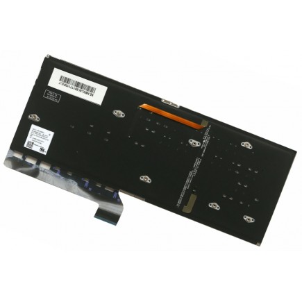 Asus UX360U klávesnice na notebook UK Černá, Podsvícená