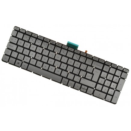 HP ENVY x360 15-w005nc klávesnice na notebook Stříbrná, Bez rámečku, Podsvícená, CZ/SK