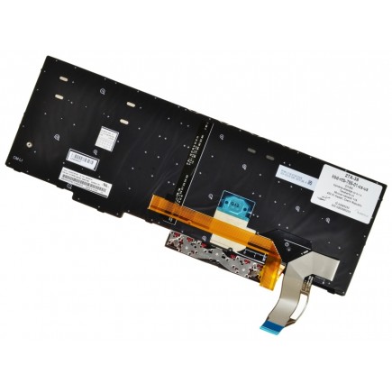 Lenovo ThinkPad P72 20MB klávesnice na notebook CZ/SK Černá s rámečkem, Podsvícená, Trackpoint