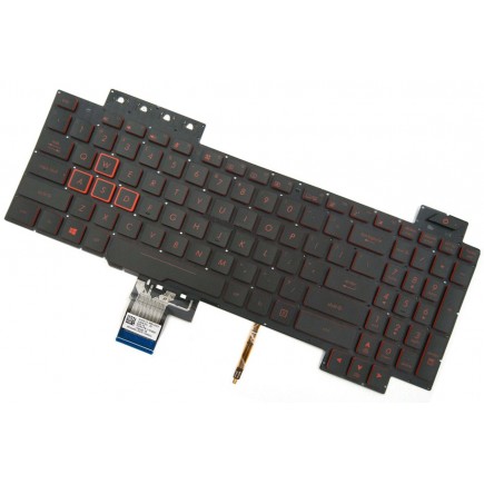 Asus FX504GD TUF Klávesnice US černá bez rámečku, podsvícená