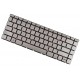HP 14-BK klávesnice na notebook CZ/SK Stříbrná, Bez rámečku